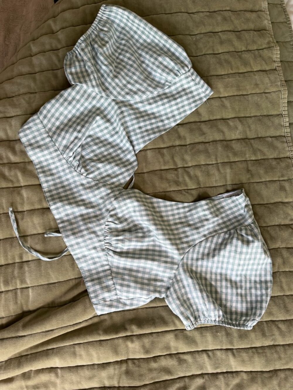 Cropped Tie Top